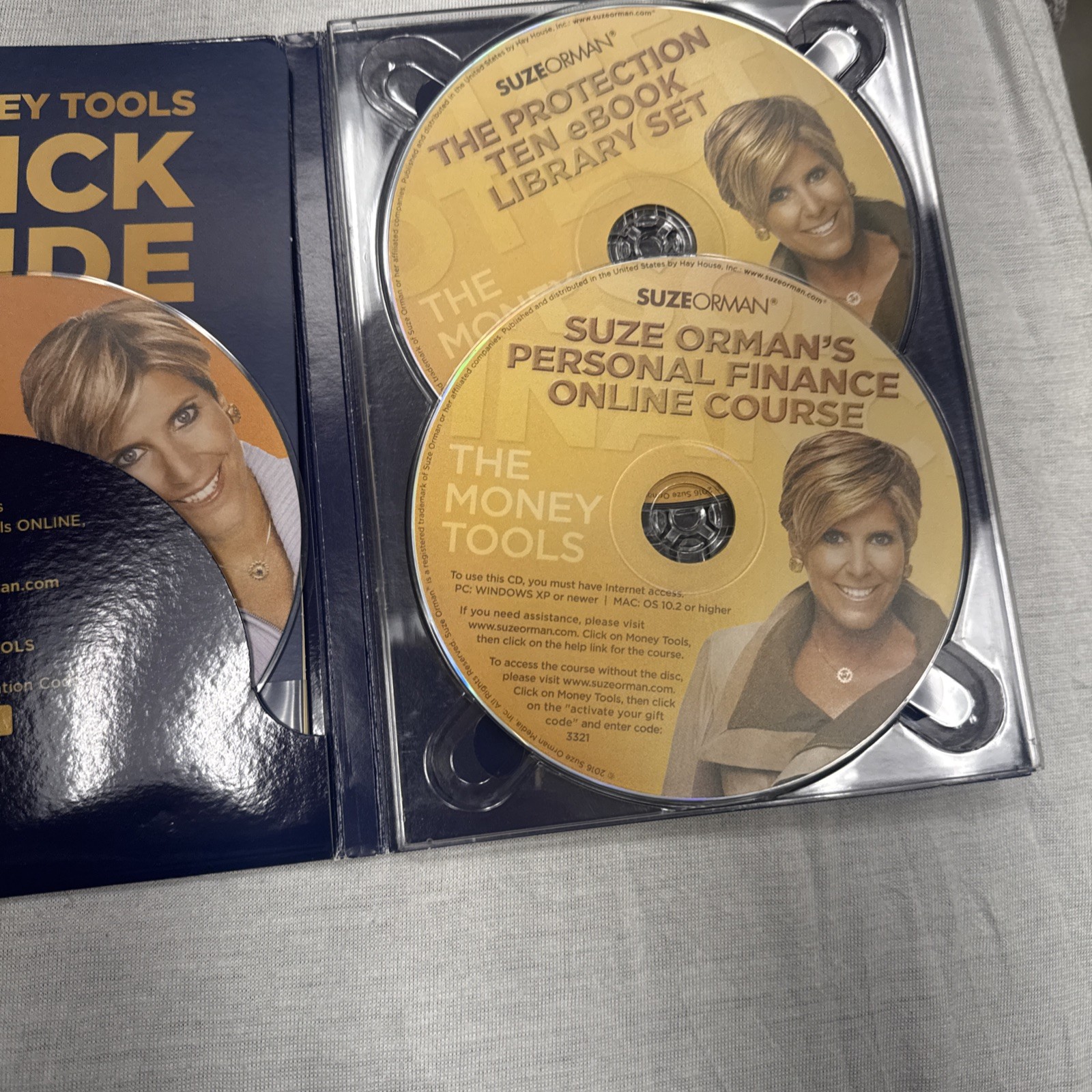 THE MONEY TOOLS By Suze Orman 4 Disc Cd Set Take Control Financial Life Sealed