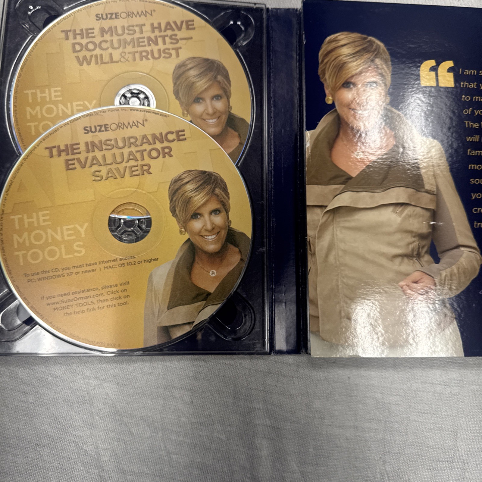 THE MONEY TOOLS By Suze Orman 4 Disc Cd Set Take Control Financial Life Sealed